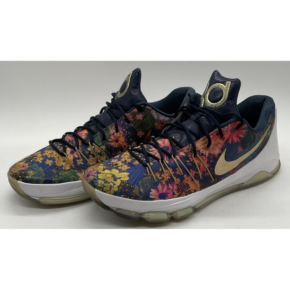 Nike ID 2016 KD Kevin Durant Floral Print US Size 17 818303-903